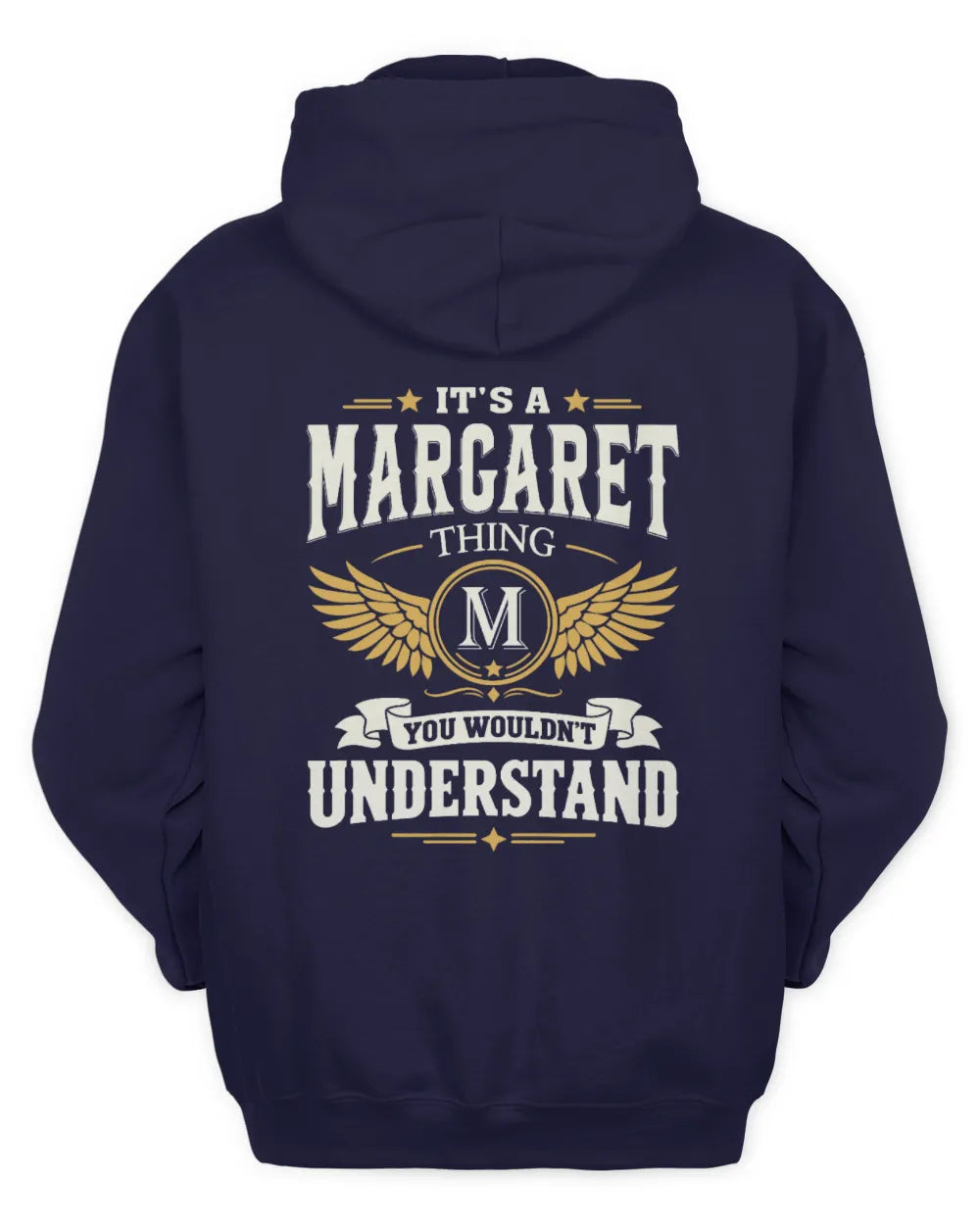 MARGARET KT06-M008 It’s a [NAME] Thing – You Wouldn’t Understand | Personalized Vintage T-Shirt - Unisex Hoodie - Navy