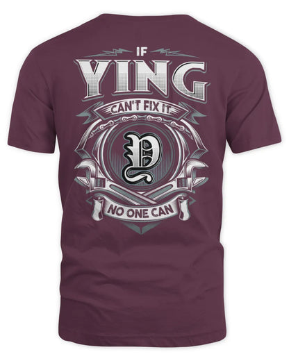 YING AP81-K4-626 - Personalized Ahmed Quote Apparel “If Ahmed Can't Fix It, No One Can” - Unisex Standard T-Shirt - Maroon