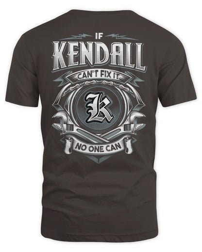 KENDALL AP81-K4-626 - Personalized Ahmed Quote Apparel “If Ahmed Can't Fix It, No One Can” - Unisex Standard T-Shirt - Dark Chocolate