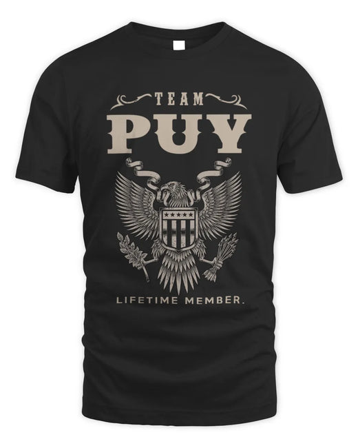 PUY TP06-K82 – Personalized Classic Style Apparel “Team NAME Lifetime Member”
