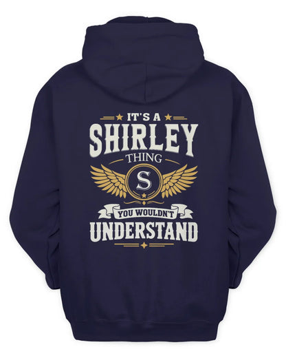 SHIRLEY KT06-M008 It’s a [NAME] Thing – You Wouldn’t Understand | Personalized Vintage T-Shirt - Unisex Hoodie - Navy