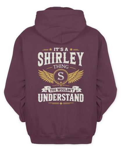 SHIRLEY KT06-M008 It’s a [NAME] Thing – You Wouldn’t Understand | Personalized Vintage T-Shirt - Unisex Hoodie - Maroon