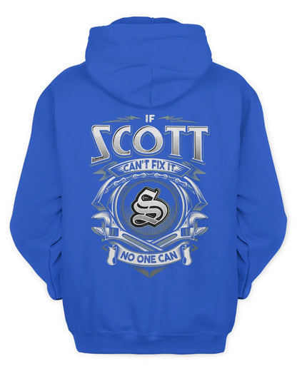 SCOTT AP81-K4-626 - Personalized Ahmed Quote Apparel “If Ahmed Can't Fix It, No One Can” - Unisex Hoodie - Royal