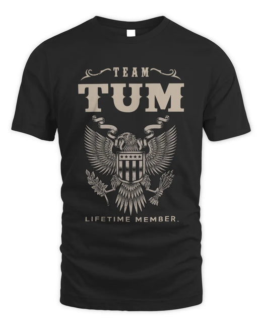 TUM TP06-K82 – Personalized Classic Style Apparel “Team NAME Lifetime Member”