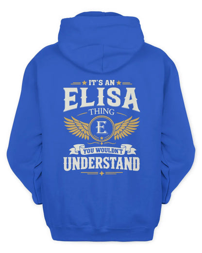 ELISA KT06-M008 It’s a [NAME] Thing – You Wouldn’t Understand | Personalized Vintage T-Shirt - Unisex Hoodie - Royal