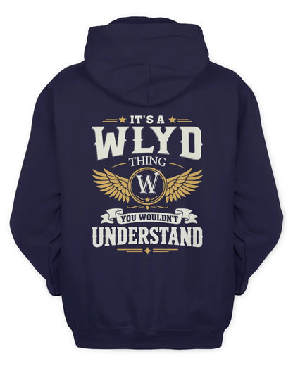 WLYD KT06-M008 It’s a [NAME] Thing – You Wouldn’t Understand | Personalized Vintage T-Shirt - Unisex Hoodie - Navy