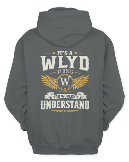 WLYD KT06-M008 It’s a [NAME] Thing – You Wouldn’t Understand | Personalized Vintage T-Shirt - Unisex Hoodie - Charcoal