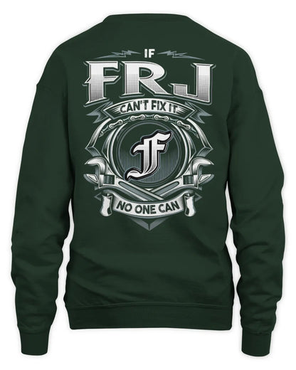 FRJ AP81-K4-626 - Personalized Ahmed Quote Apparel “If Ahmed Can't Fix It, No One Can” - Unisex Sweatshirt - Forest Green