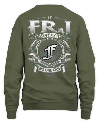 FRJ AP81-K4-626 - Personalized Ahmed Quote Apparel “If Ahmed Can't Fix It, No One Can” - Unisex Sweatshirt - Military Green