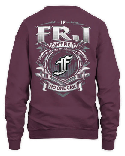 FRJ AP81-K4-626 - Personalized Ahmed Quote Apparel “If Ahmed Can't Fix It, No One Can” - Unisex Sweatshirt - Maroon