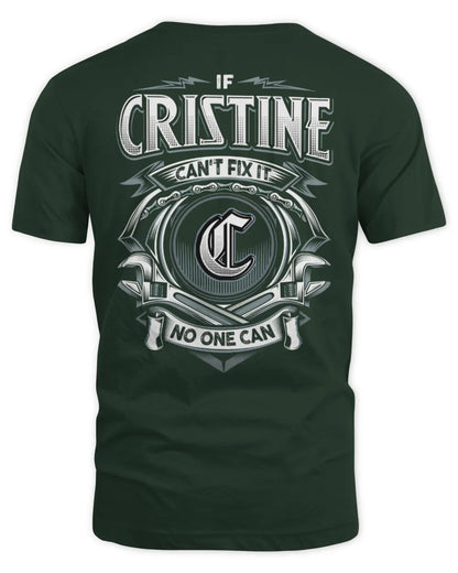 CRISTINE AP81-K4-626 - Personalized Ahmed Quote Apparel “If Ahmed Can't Fix It, No One Can” - Unisex Standard T-Shirt - Forest Green