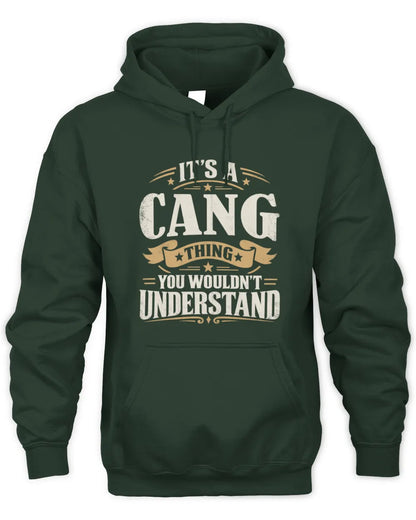 CANG P08 TH51 - Personalized “It’s a/an [NAME] Thing – You Wouldn’t Understand” Shirt - Unisex Hoodie - Forest Green