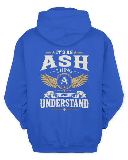 ASH KT06-M008 It’s a [NAME] Thing – You Wouldn’t Understand | Personalized Vintage T-Shirt - Unisex Hoodie - Royal