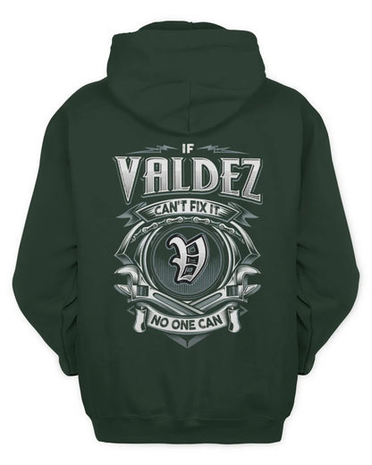 VALDEZ AP81-K4-626 - Personalized Ahmed Quote Apparel “If Ahmed Can't Fix It, No One Can” - Unisex Hoodie - Forest Green
