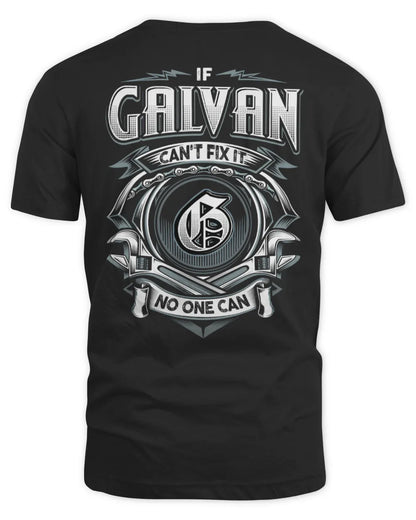 GALVAN AP81-K4-626 - Personalized Ahmed Quote Apparel “If Ahmed Can't Fix It, No One Can” - Unisex Standard T-Shirt - Black
