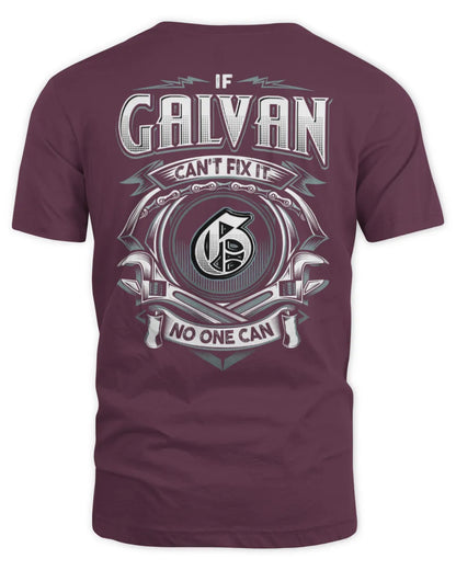GALVAN AP81-K4-626 - Personalized Ahmed Quote Apparel “If Ahmed Can't Fix It, No One Can” - Unisex Standard T-Shirt - Maroon