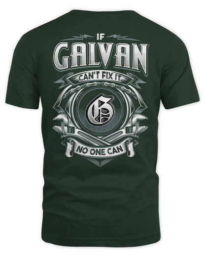 GALVAN AP81-K4-626 - Personalized Ahmed Quote Apparel “If Ahmed Can't Fix It, No One Can” - Unisex Standard T-Shirt - Forest Green