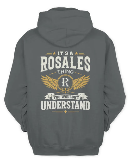 ROSALES KT06-M008 It’s a [NAME] Thing – You Wouldn’t Understand | Personalized Vintage T-Shirt - Unisex Hoodie - Charcoal