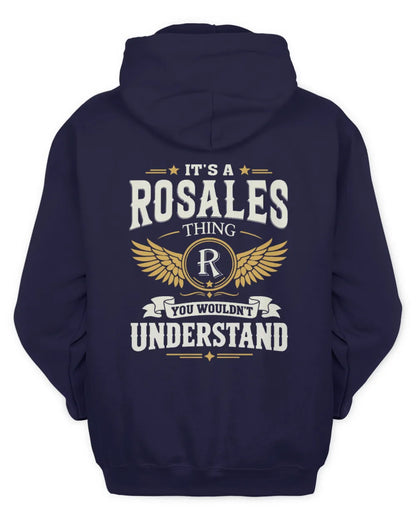 ROSALES KT06-M008 It’s a [NAME] Thing – You Wouldn’t Understand | Personalized Vintage T-Shirt - Unisex Hoodie - Navy