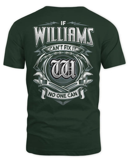 WILLIAMS AP81-K4-626 - Personalized Ahmed Quote Apparel “If Ahmed Can't Fix It, No One Can” - Unisex Standard T-Shirt - Forest Green