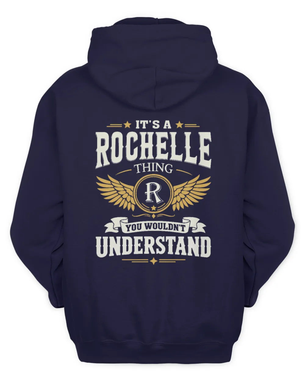 ROCHELLE KT06-M008 It’s a [NAME] Thing – You Wouldn’t Understand | Personalized Vintage T-Shirt - Unisex Hoodie - Navy