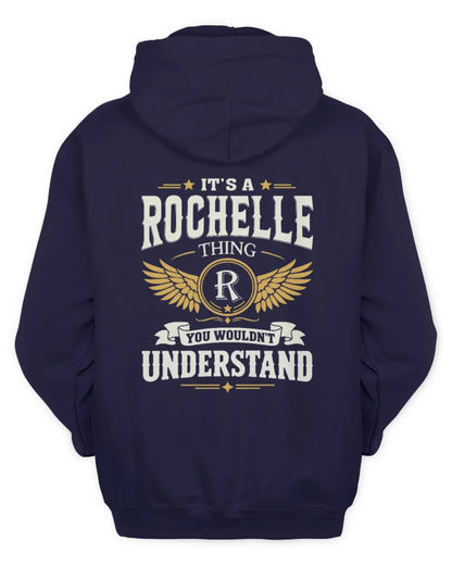 ROCHELLE KT06-M008 It’s a [NAME] Thing – You Wouldn’t Understand | Personalized Vintage T-Shirt - Unisex Hoodie - Navy
