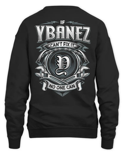 YBANEZ AP81-K4-626 - Personalized Ahmed Quote Apparel “If Ahmed Can't Fix It, No One Can” - Unisex Sweatshirt - Black