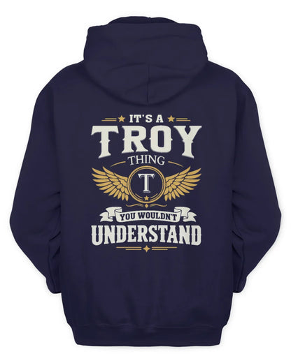 TROY KT06-M008 It’s a [NAME] Thing – You Wouldn’t Understand | Personalized Vintage T-Shirt - Unisex Hoodie - Navy
