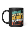 KML CP01-H4 Personalized Black Mug – Custom Name Coffee Cup