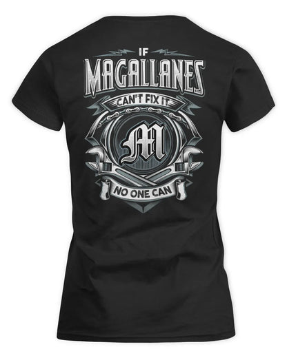 MAGALLANES AP81-K4-626 - Personalized Ahmed Quote Apparel “If Ahmed Can't Fix It, No One Can” - Women's Standard T-Shirt - Black