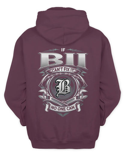 BII AP81-K4-626 - Personalized Ahmed Quote Apparel “If Ahmed Can't Fix It, No One Can” - Unisex Hoodie - Maroon