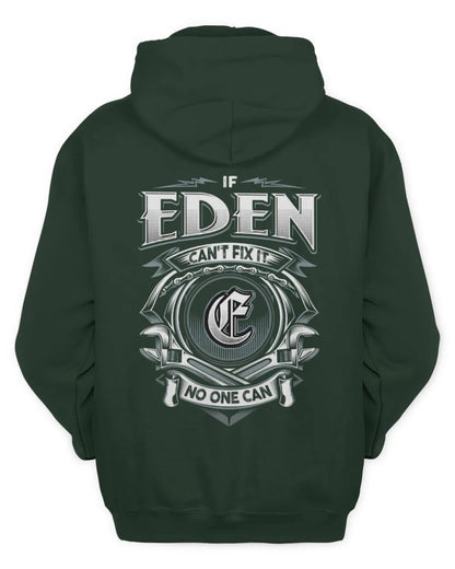 EDEN AP81-K4-626 - Personalized Ahmed Quote Apparel “If Ahmed Can't Fix It, No One Can” - Unisex Hoodie - Forest Green