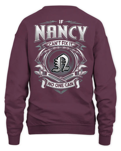 NANCY AP81-K4-626 - Personalized Ahmed Quote Apparel “If Ahmed Can't Fix It, No One Can” - Unisex Sweatshirt - Maroon