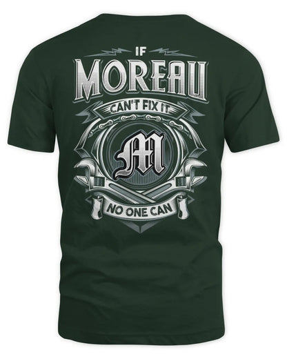MOREAU AP81-K4-626 - Personalized Ahmed Quote Apparel “If Ahmed Can't Fix It, No One Can” - Unisex Standard T-Shirt - Forest Green