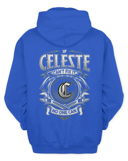 CELESTE AP81-K4-626 - Personalized Ahmed Quote Apparel “If Ahmed Can't Fix It, No One Can” - Unisex Hoodie - Royal