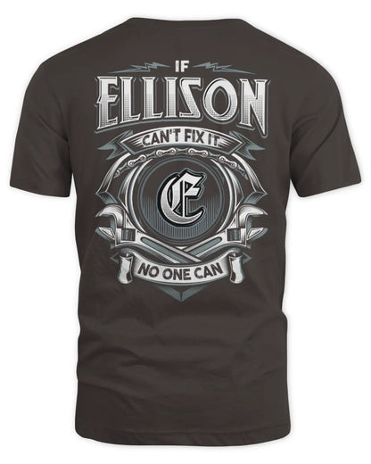 ELLISON AP81-K4-626 - Personalized Ahmed Quote Apparel “If Ahmed Can't Fix It, No One Can” - Unisex Standard T-Shirt - Dark Chocolate