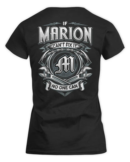 MARION AP81-K4-626 - Personalized Ahmed Quote Apparel “If Ahmed Can't Fix It, No One Can” - Women's Standard T-Shirt - Black