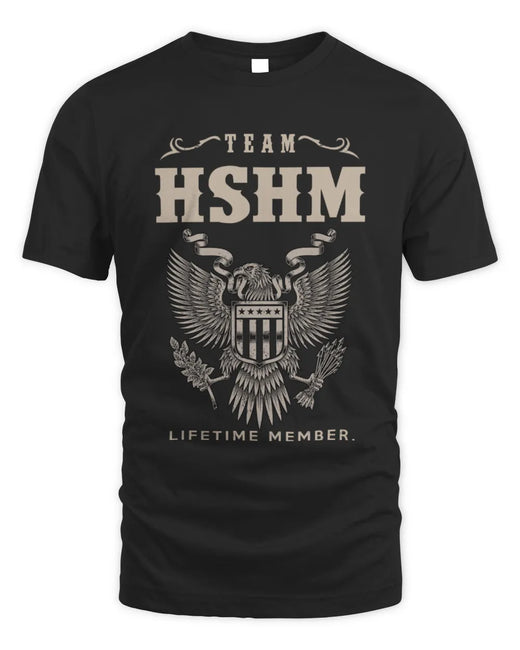 HSHM TP06-K82 – Personalized Classic Style Apparel “Team NAME Lifetime Member”