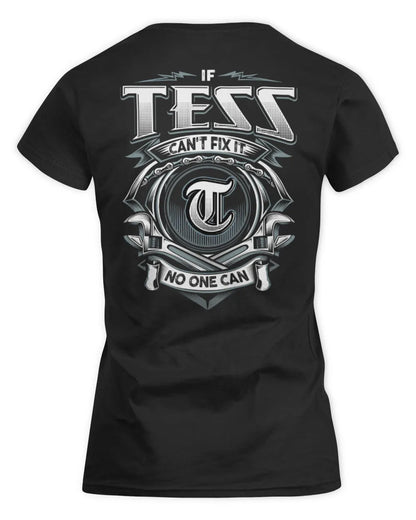 TESS AP81-K4-626 - Personalized Ahmed Quote Apparel “If Ahmed Can't Fix It, No One Can” - Women's Standard T-Shirt - Black