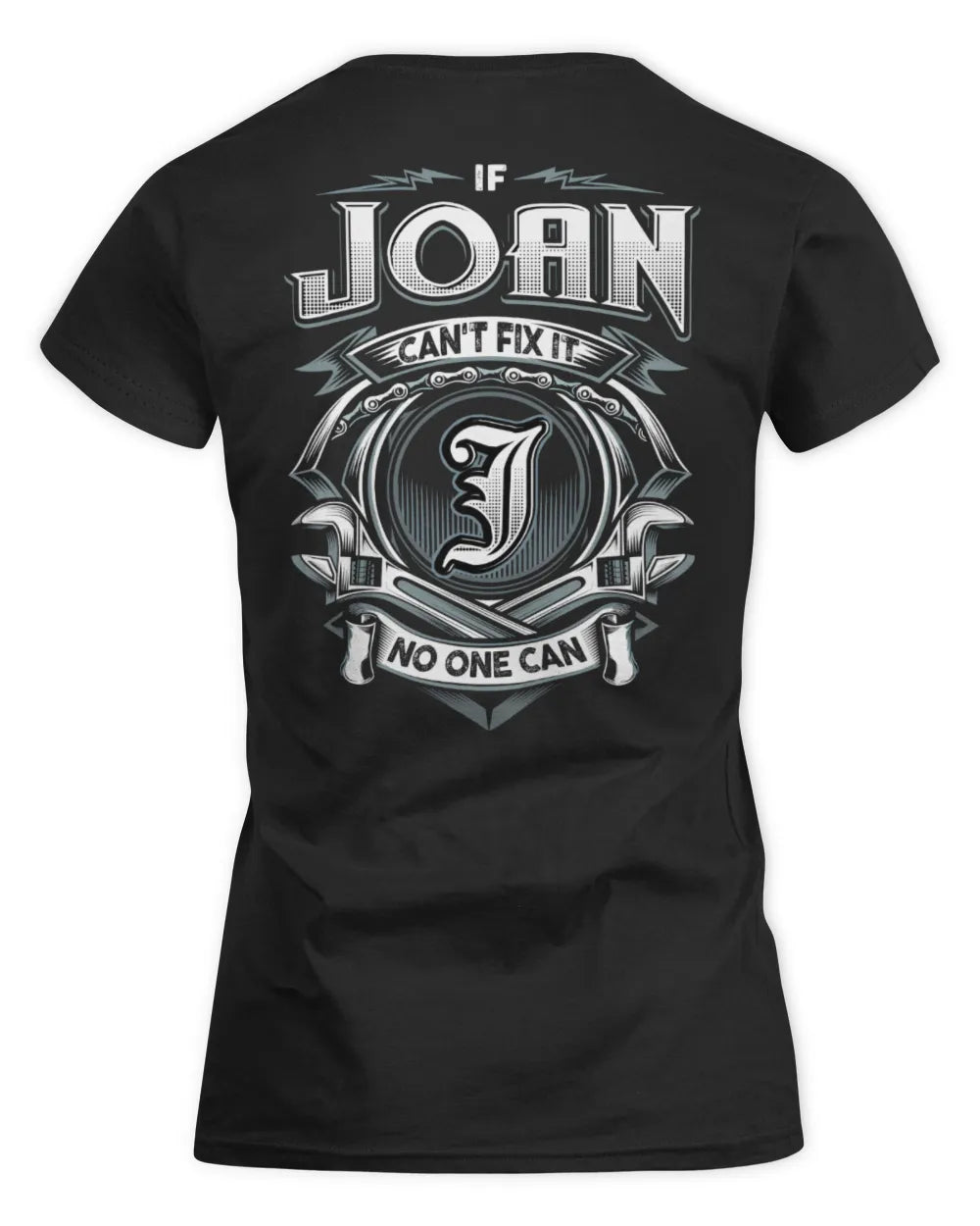 JOAN AP81-K4-626 - Personalized Ahmed Quote Apparel “If Ahmed Can't Fix It, No One Can” - Women's Standard T-Shirt - Black