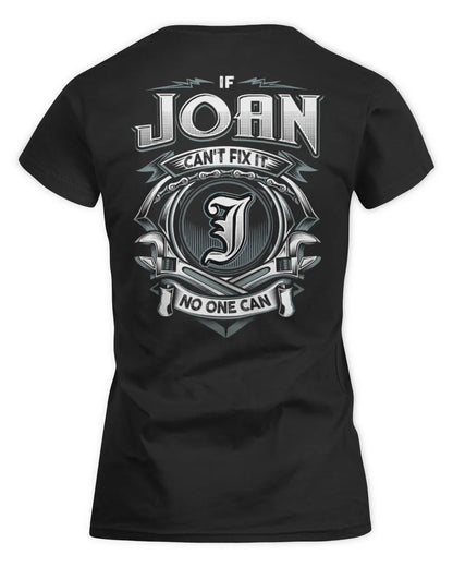 JOAN AP81-K4-626 - Personalized Ahmed Quote Apparel “If Ahmed Can't Fix It, No One Can” - Women's Standard T-Shirt - Black