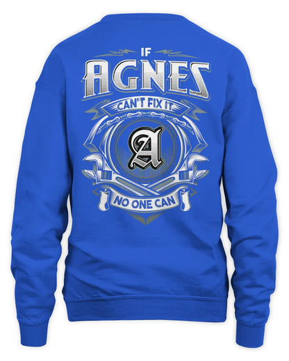 AGNES AP81-K4-626 - Personalized Ahmed Quote Apparel “If Ahmed Can't Fix It, No One Can” - Unisex Sweatshirt - Royal