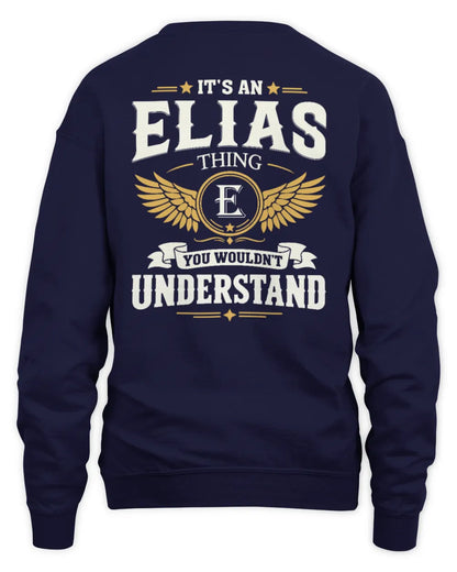ELIAS KT06-M008 It’s a [NAME] Thing – You Wouldn’t Understand | Personalized Vintage T-Shirt - Unisex Sweatshirt - Navy