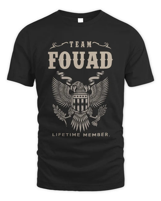 FOUAD TP06-K82 – Personalized Classic Style Apparel “Team NAME Lifetime Member”