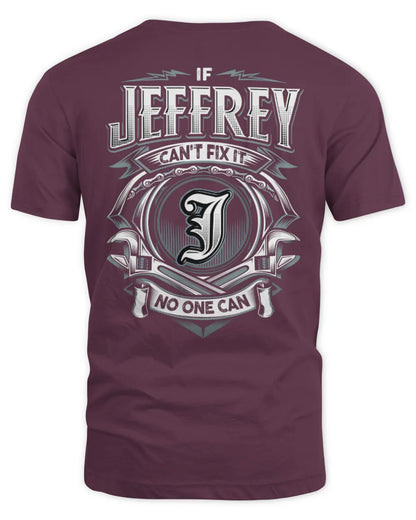 JEFFREY AP81-K4-626 - Personalized Ahmed Quote Apparel “If Ahmed Can't Fix It, No One Can” - Unisex Standard T-Shirt - Maroon