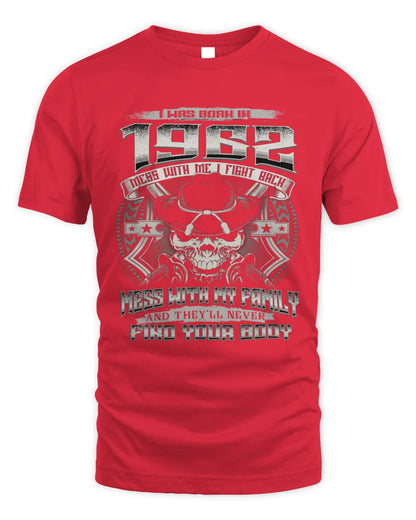 1962 HH89-K2 – Protective Family Quote T-Shirt - Unisex Standard T-Shirt - Red