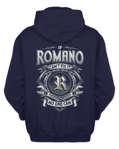ROMANO AP81-K4-626 - Personalized Ahmed Quote Apparel “If Ahmed Can't Fix It, No One Can” - Unisex Hoodie - Navy