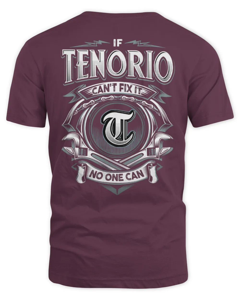 TENORIO AP81-K4-626 - Personalized Ahmed Quote Apparel “If Ahmed Can't Fix It, No One Can” - Unisex Standard T-Shirt - Maroon