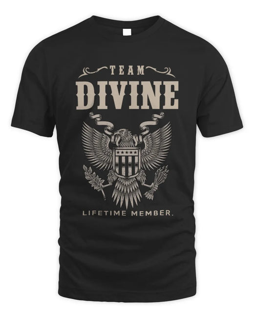 DIVINE TP06-K82 – Personalized Classic Style Apparel “Team NAME Lifetime Member”