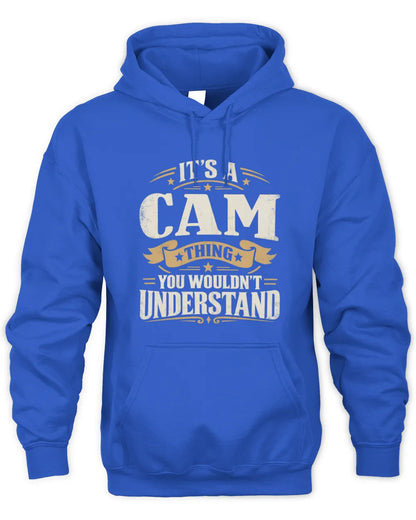 CAM P08 TH51 - Personalized “It’s a/an [NAME] Thing – You Wouldn’t Understand” Shirt - Unisex Hoodie - Royal